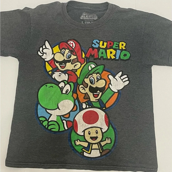 3 Boys Tees T-shirts  size M/L (10/12) - Picture 2 of 14